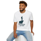 "Wander Often" Hiker on Cliff T-Shirt