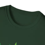 Forest Graphic T-Shirt — Minimal Green Pine Trees Tee