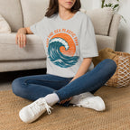 Keep the Sea Plastic Free T-Shirt — Ocean Conservation Wave Tee