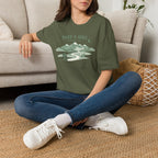 "Take A Hike & Breathe It In" Outdoor Hiking Graphic Tee