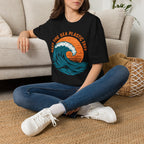 Keep the Sea Plastic Free T-Shirt — Ocean Conservation Wave Tee