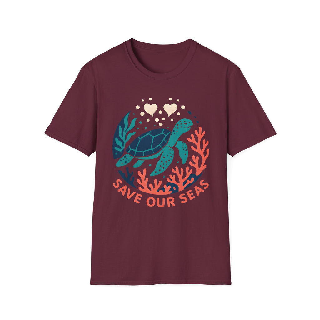 Save Our Seas Sea Turtle T-Shirt — Ocean Conservation Tee