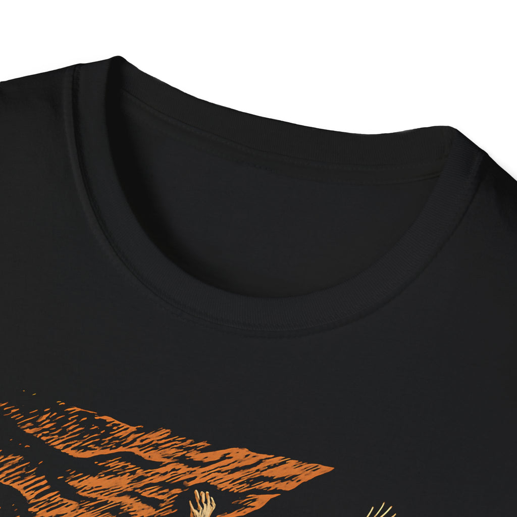 Climber on cliff T-Shirt
