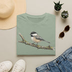 Copy of Chickadee Tee — Watercolor Songbird T‑Shirt
