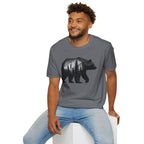 Geometric Forest Bear T-Shirt
