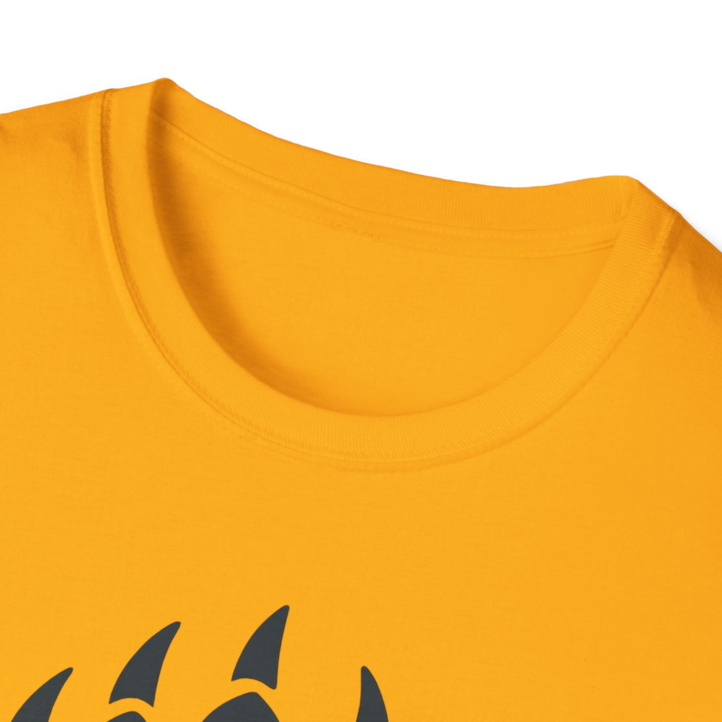 "Stay Wild" Bear Footprint Mountain Emblem T-Shirt