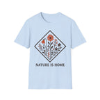 "Nature Is Home" Floral T-Shirt