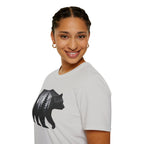 Geometric Forest Bear T-Shirt