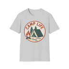 Camp Life T-Shirt — Tent & Campfire Outdoor Tee