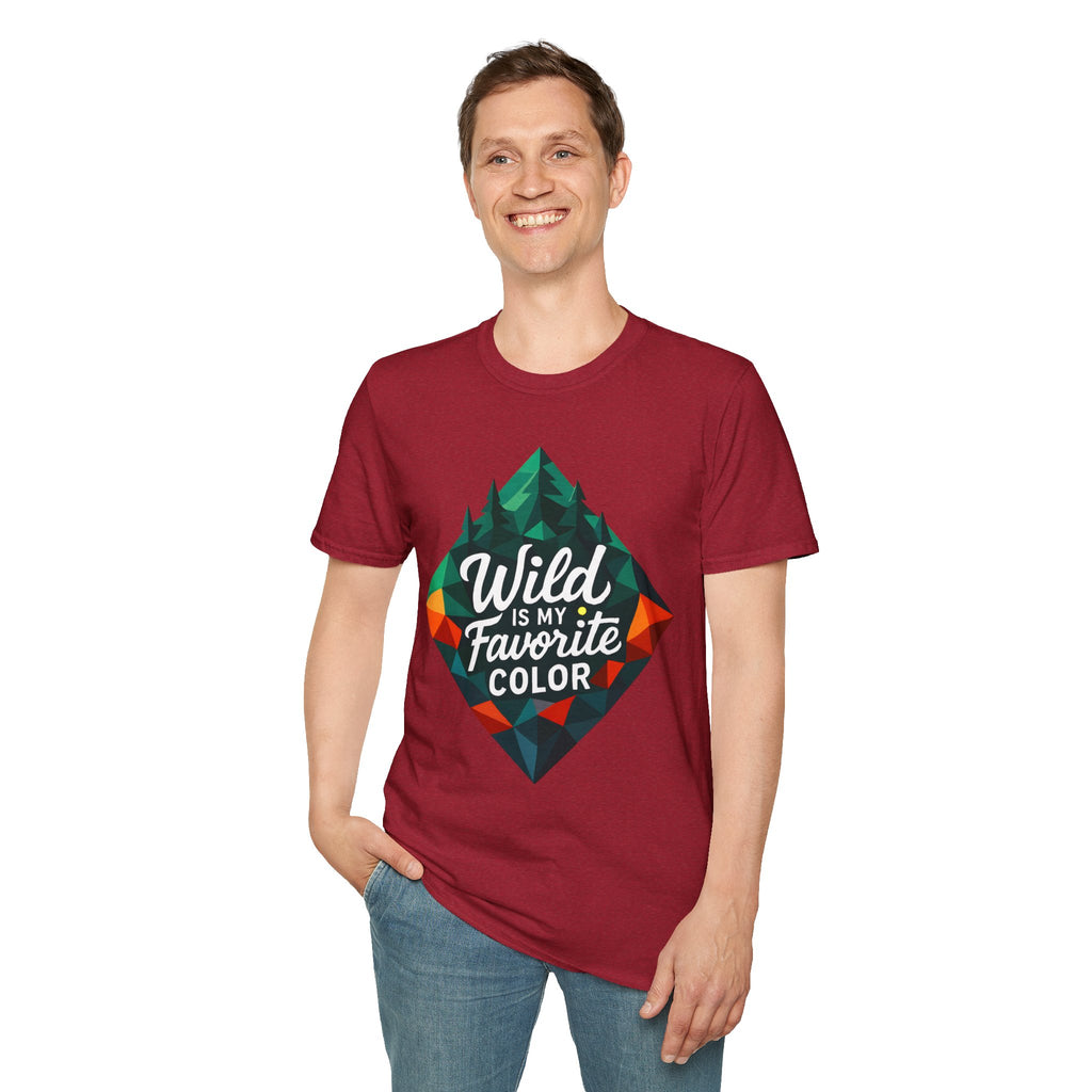 Wild Is My Favorite Color Diamond T-Shirt — Pines & Geometric Logo