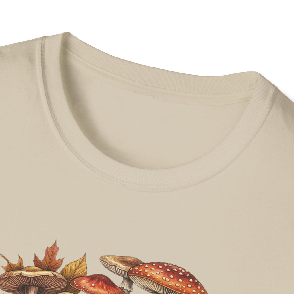 Mushroom & Autumn Leaves T-Shirt