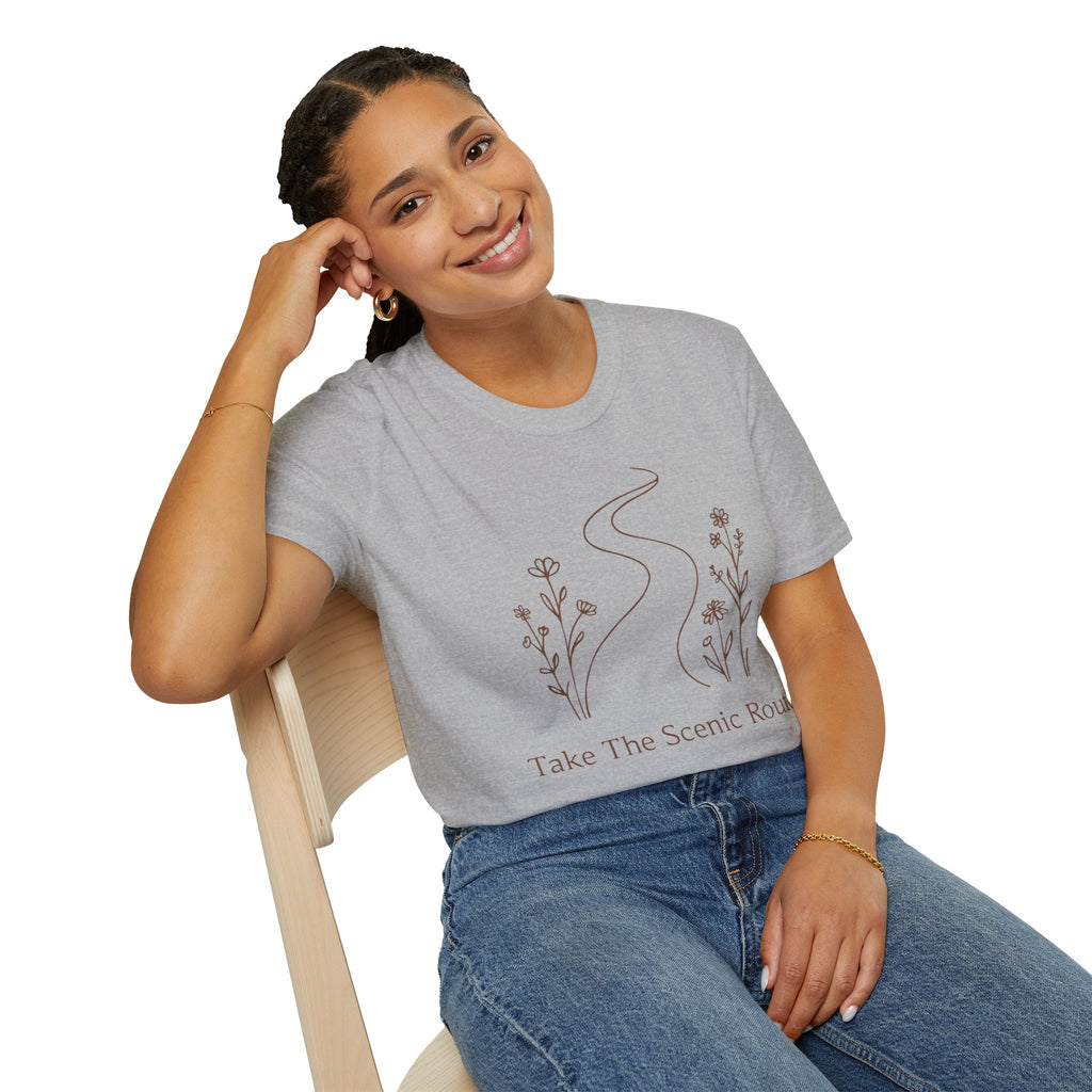 Winding Path "Take The Scenic Route" T-Shirt