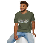 Duck Pair T-Shirt — Watercolor Mallard Ducks on Pond Nature Tee