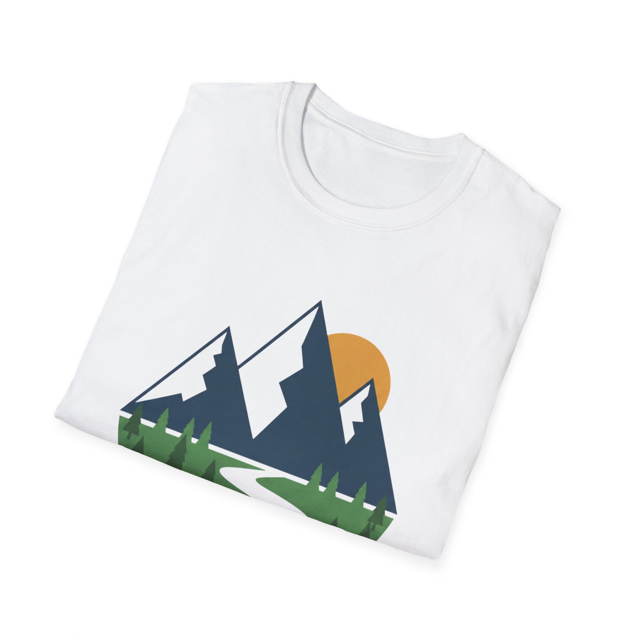 Sunset Over Mountains T-Shirt