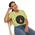 Forest Campfire at Night T-Shirt