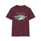"Take A Hike & Breathe It In" Outdoor Hiking Graphic Tee