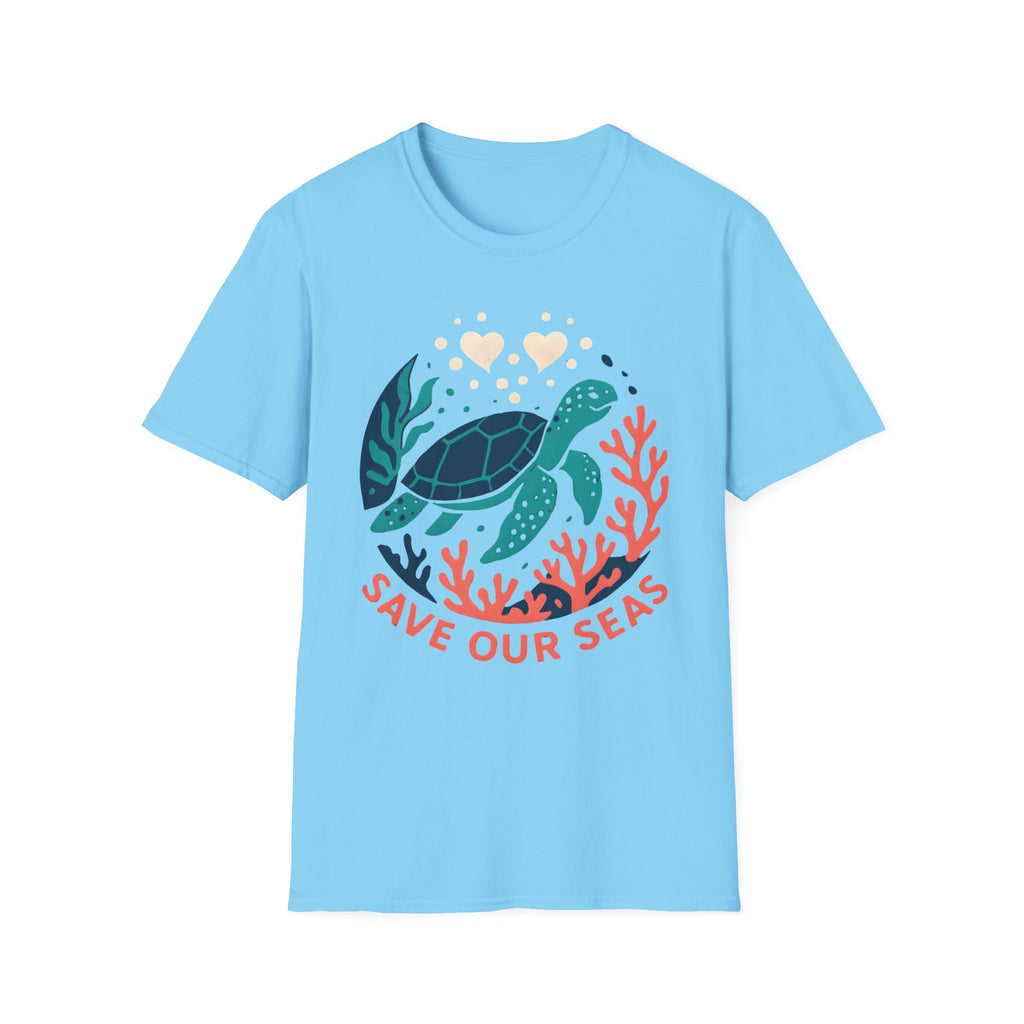 Save Our Seas Sea Turtle T-Shirt — Ocean Conservation Tee