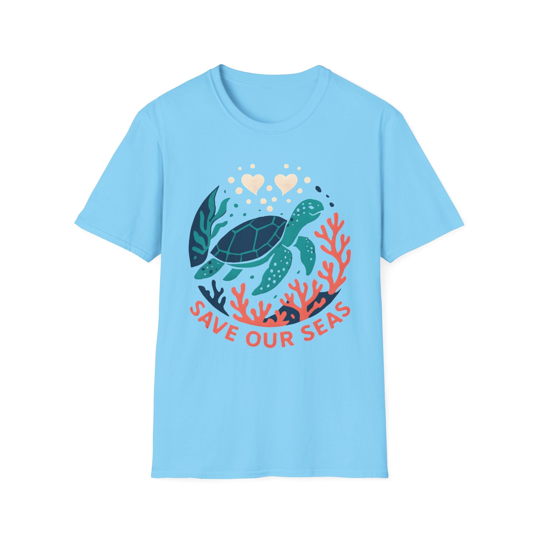 Save Our Seas Sea Turtle T-Shirt — Ocean Conservation Tee