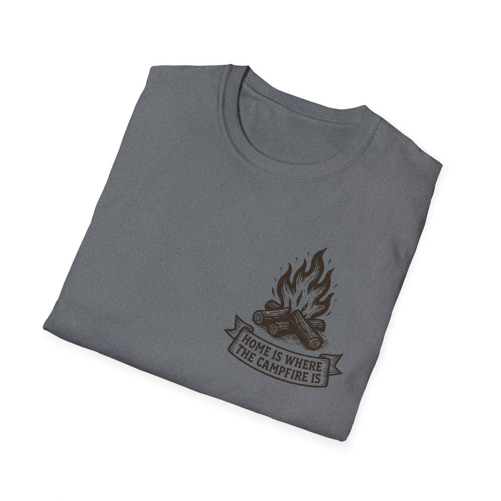 "Home Is Where The Campfire Is" T-Shirt