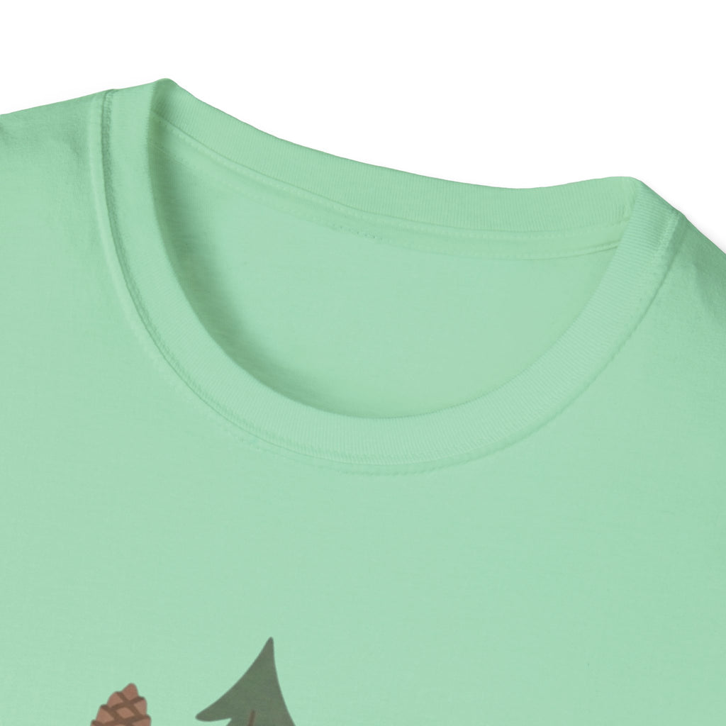 Woodland Fox T-Shirt — Nature Forest Camping Graphic Tee
