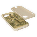 Biodegradable Phone Case — 'Nap Meadow' Mystic Lake Camping Design