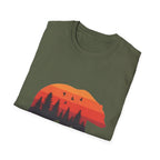 Bear Silhouette at Sunset T-Shirt