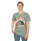 Camp Life T-Shirt — Tent & Campfire Outdoor Tee