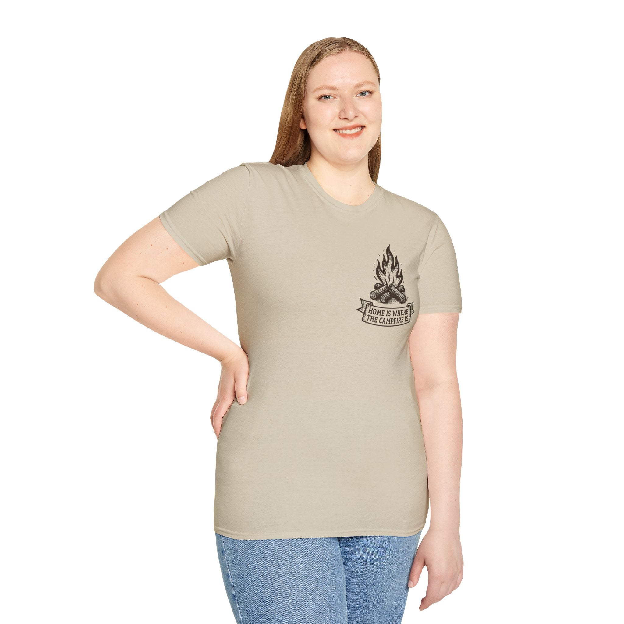 "Home Is Where The Campfire Is" T-Shirt