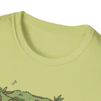 Forest Flapper Fairy Reading in Tree Hollow T-Shirt
