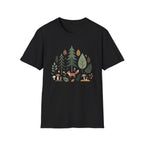 Woodland Fox T-Shirt — Nature Forest Camping Graphic Tee