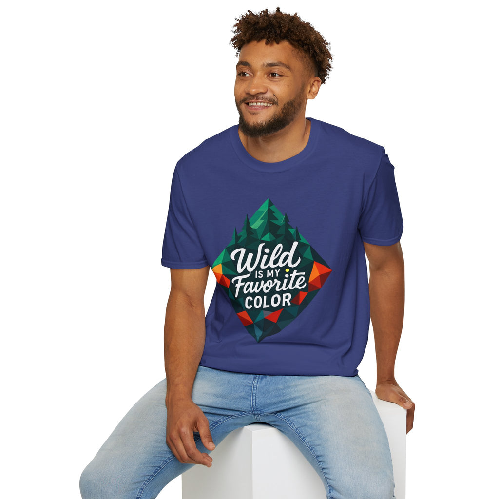 Wild Is My Favorite Color Diamond T-Shirt — Pines & Geometric Logo