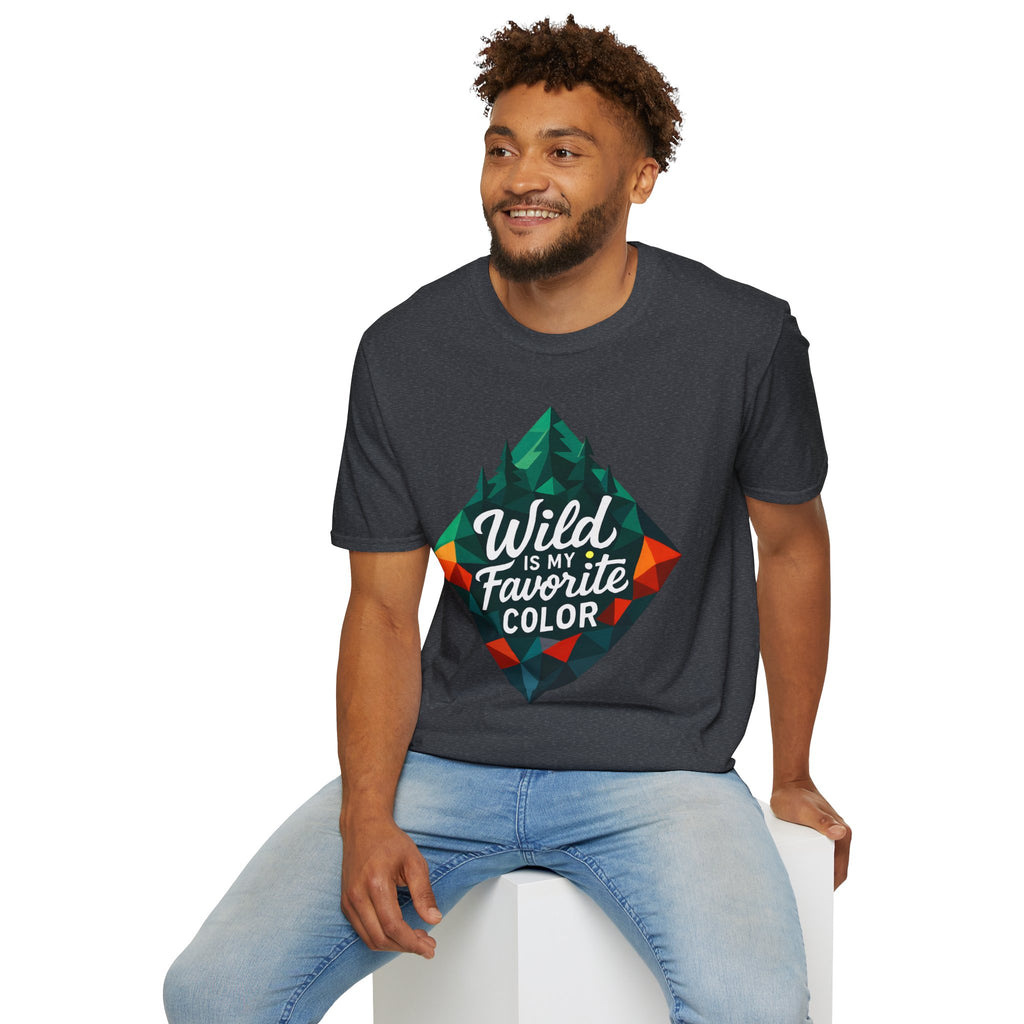 Wild Is My Favorite Color Diamond T-Shirt — Pines & Geometric Logo
