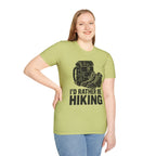 Boots & Backpack "I'd Rather Be Hiking" T-Shirt