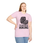 Boots & Backpack "I'd Rather Be Hiking" T-Shirt