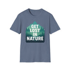 "Get Lost in Nature" Pine Trees T-Shirt