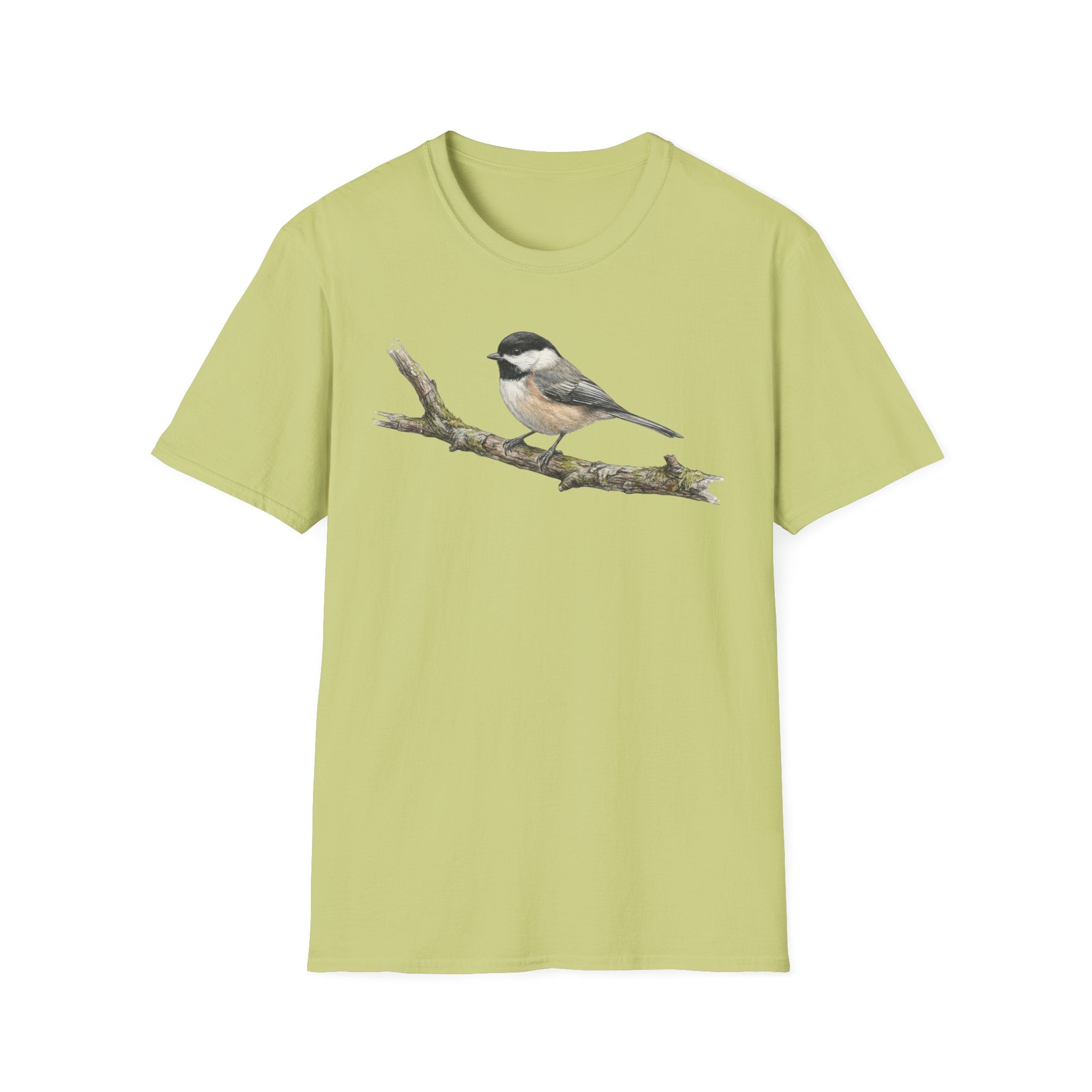 Copy of Chickadee Tee — Watercolor Songbird T‑Shirt