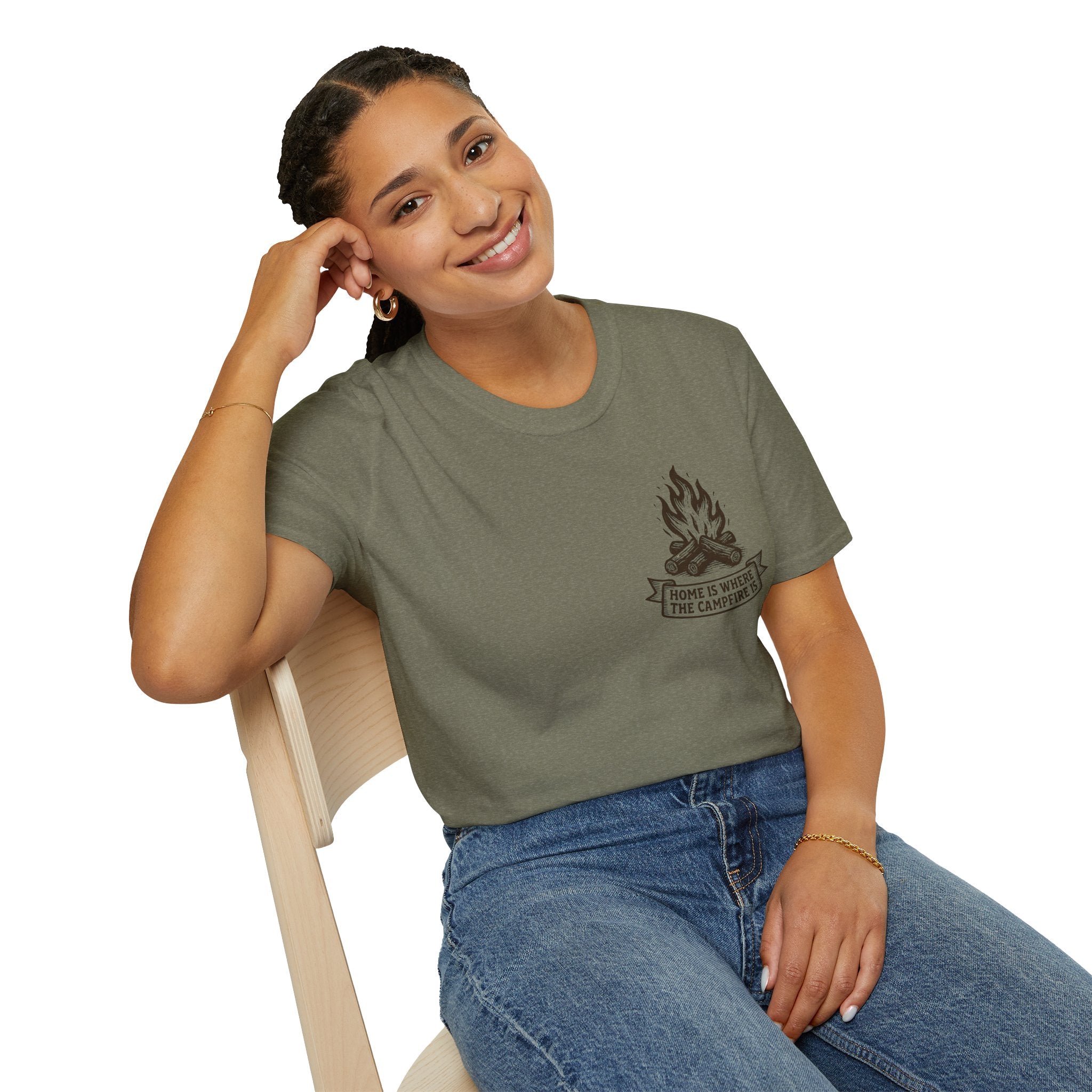 "Home Is Where The Campfire Is" T-Shirt