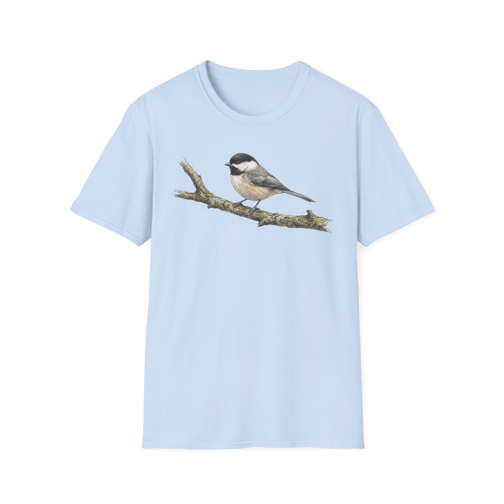 Copy of Chickadee Tee — Watercolor Songbird T‑Shirt