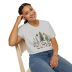 Woodland Fox T-Shirt — Nature Forest Camping Graphic Tee