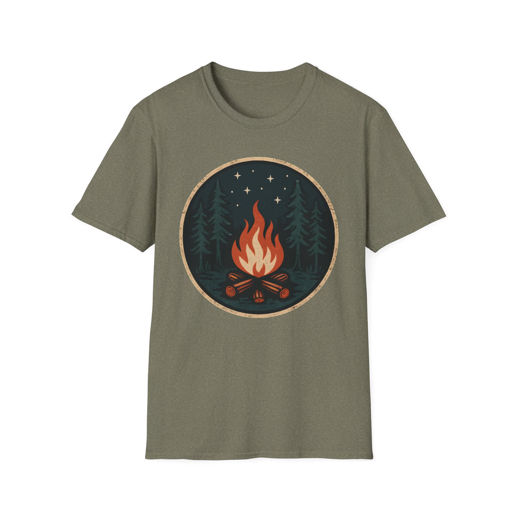Forest Campfire at Night T-Shirt