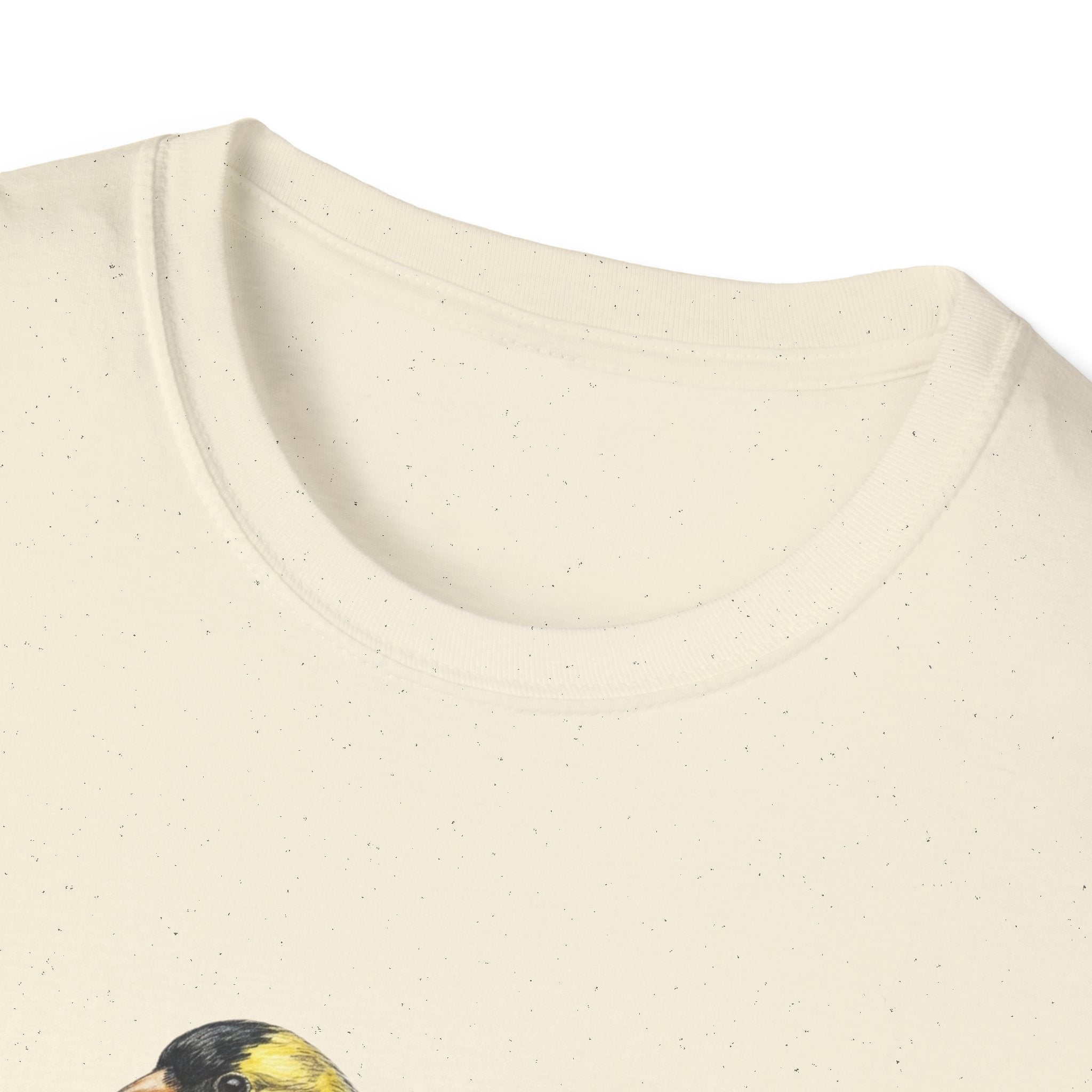 Goldfinch Bird T-Shirt – Vintage Watercolor Songbird Tee