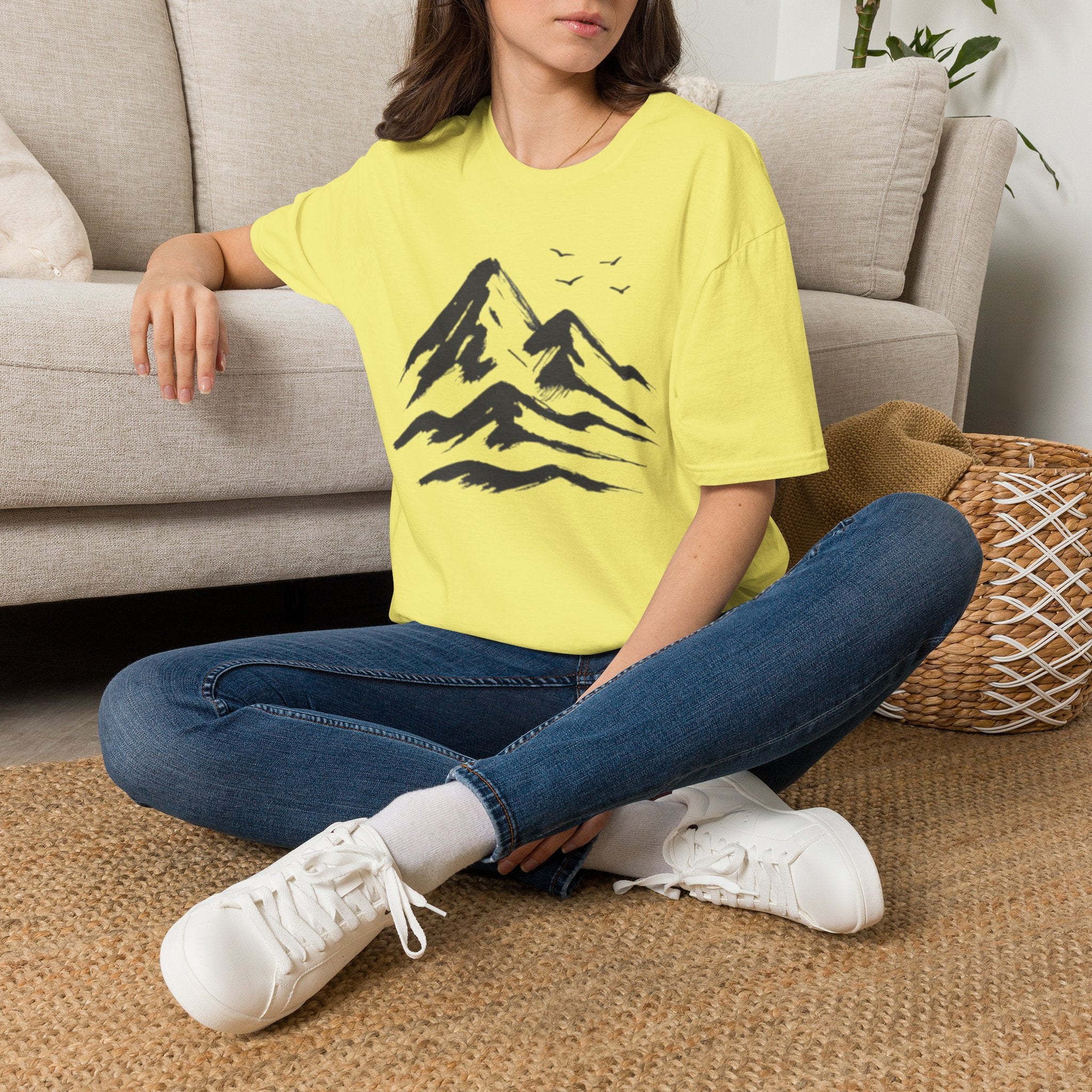 Mountains and Birds T-Shirt