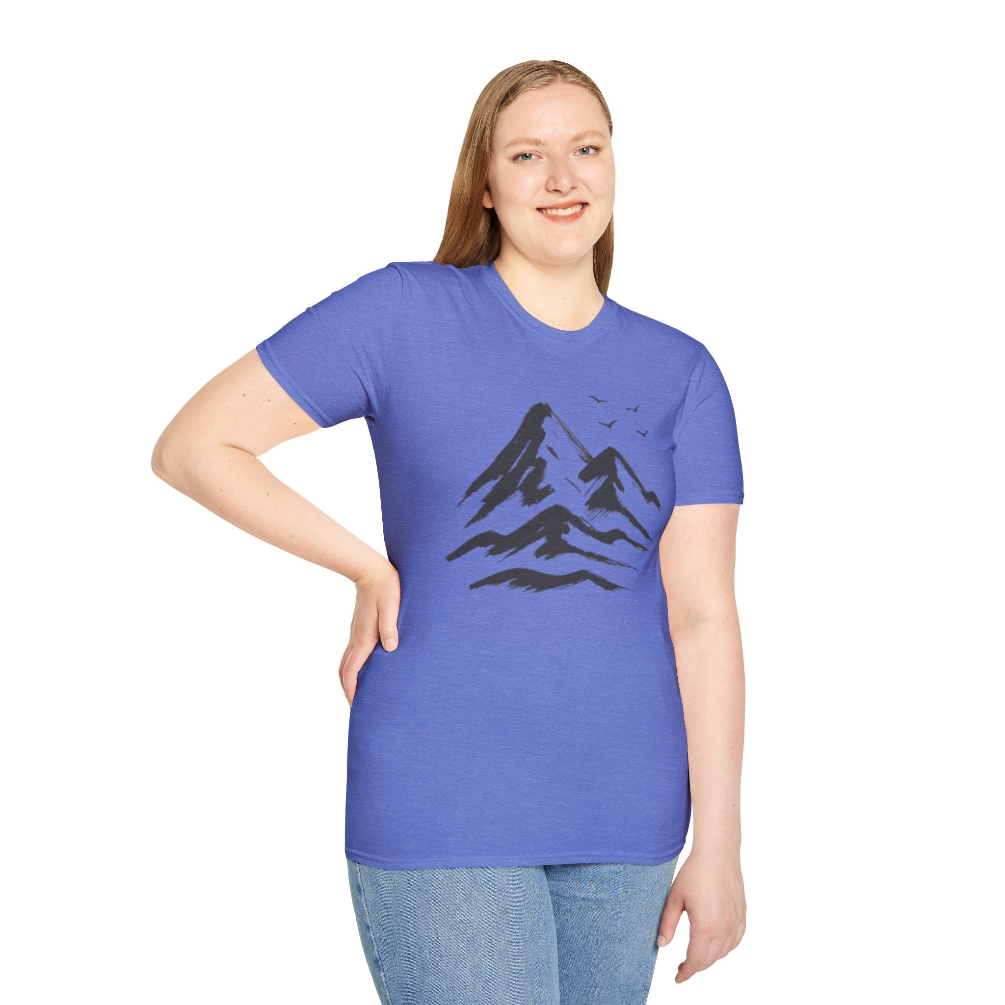 Mountains and Birds T-Shirt