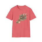 Floral Bouquet Graphic T-Shirt — Rustic Wildflower Bouquet Tee