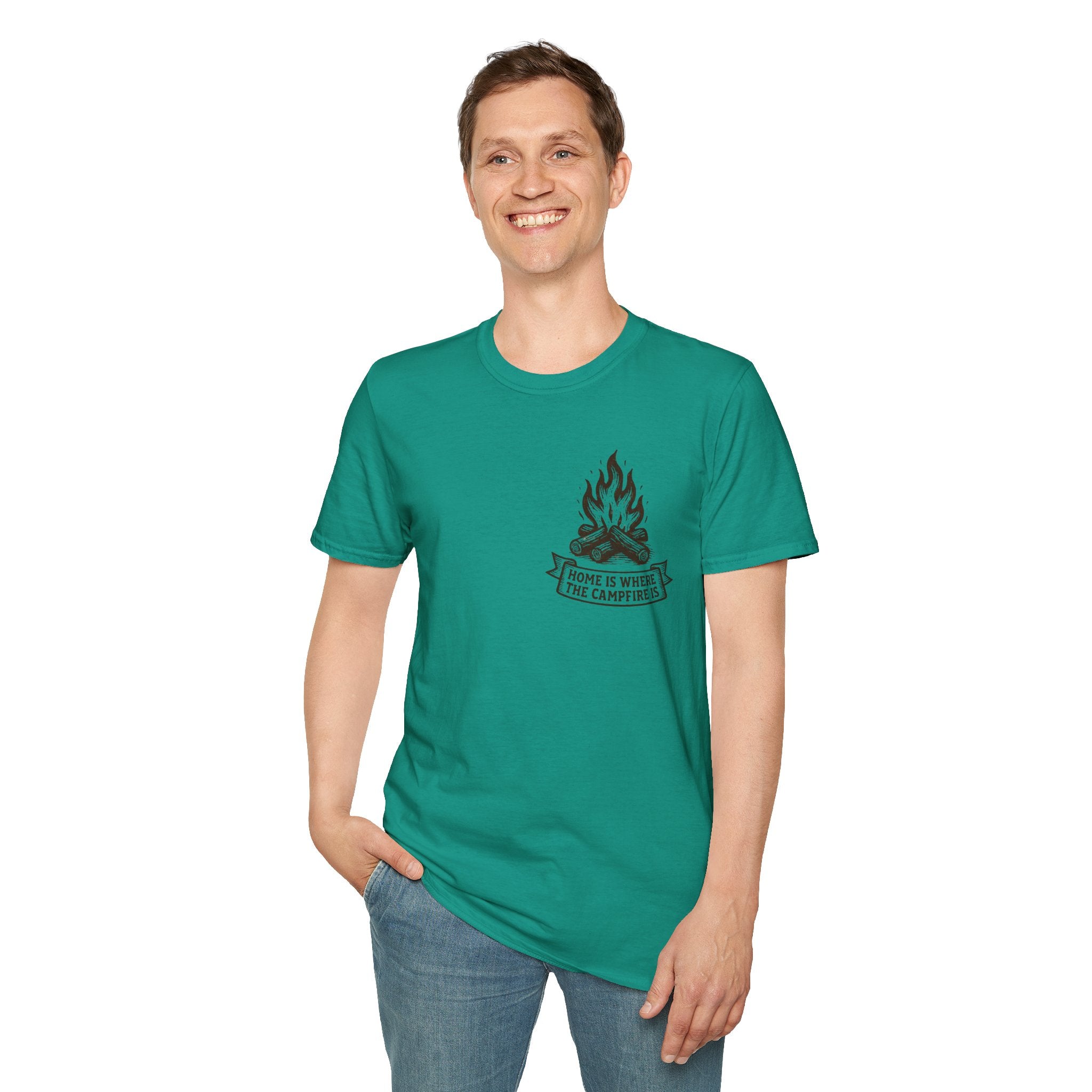 "Home Is Where The Campfire Is" T-Shirt