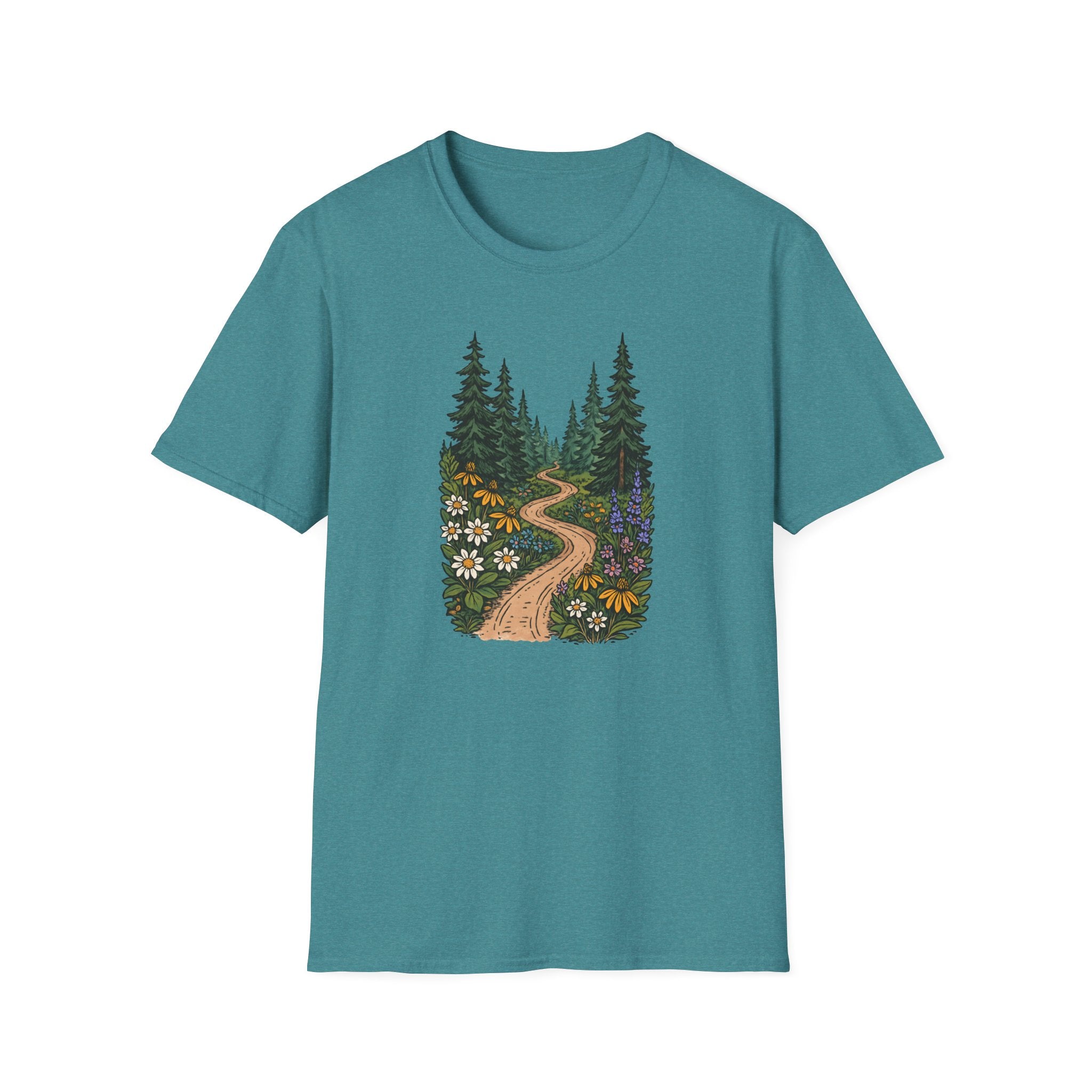 Winding Forest Path T-Shirt