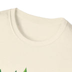 Forest Graphic T-Shirt — Minimal Green Pine Trees Tee