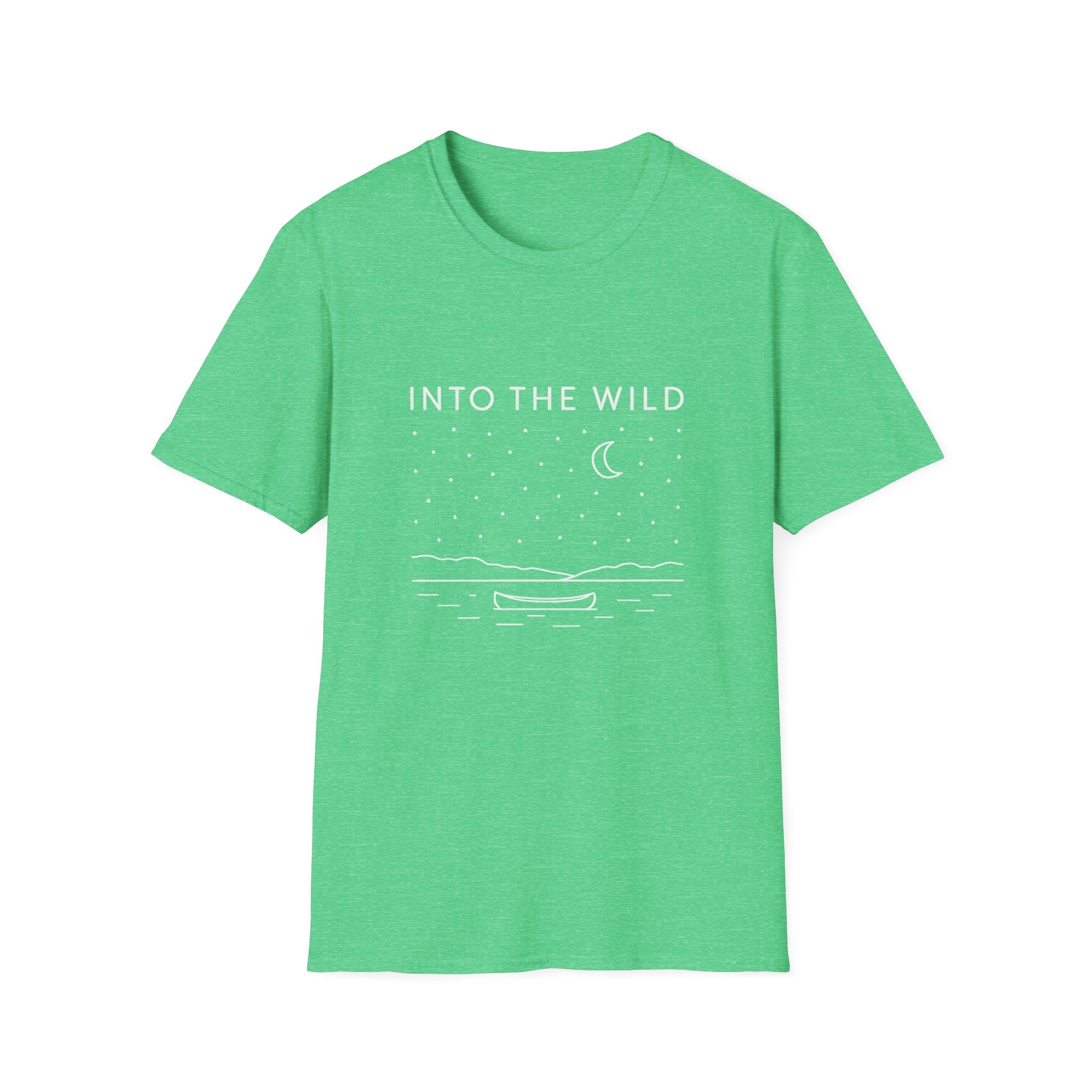 Moonlit Night Boat T-Shirt