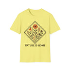 "Nature Is Home" Floral T-Shirt