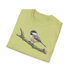 Copy of Chickadee Tee — Watercolor Songbird T‑Shirt